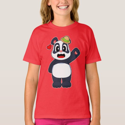 T-shirt Chapeau Panda (Devant)