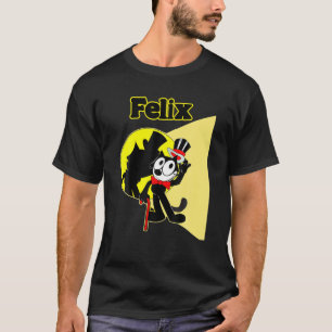 T-shirt Chapeau supérieur Felix en chat noir