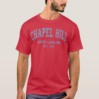 T-shirt Chapel Hill Caroline du Nord NC Sport Athlétique V