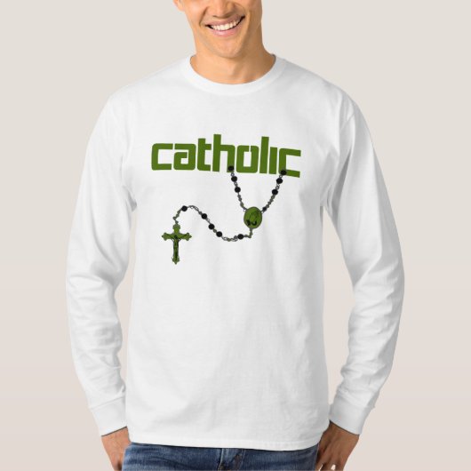 T-shirt Chapelet catholique (Devant)