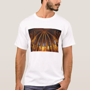 T-shirt chapelle basse de La Sainte-Chapelle, Paris,