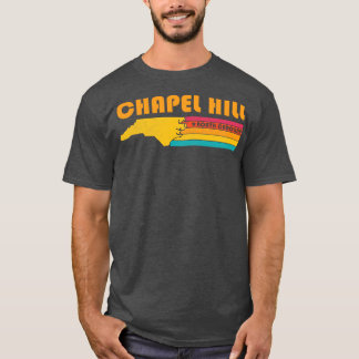 T-shirt Chapelle Hill North olina Vintage Souveni en détre