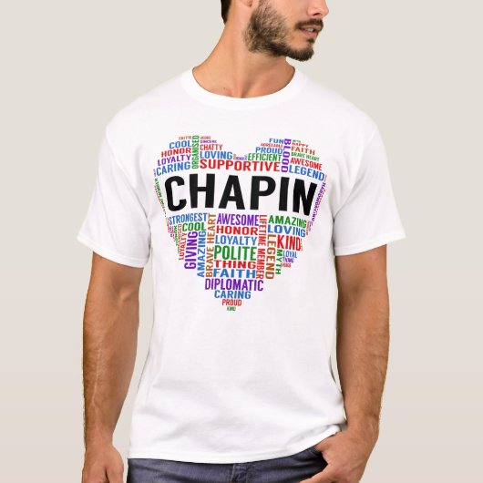 T-shirt CHAPIN Legend Heart (Devant)