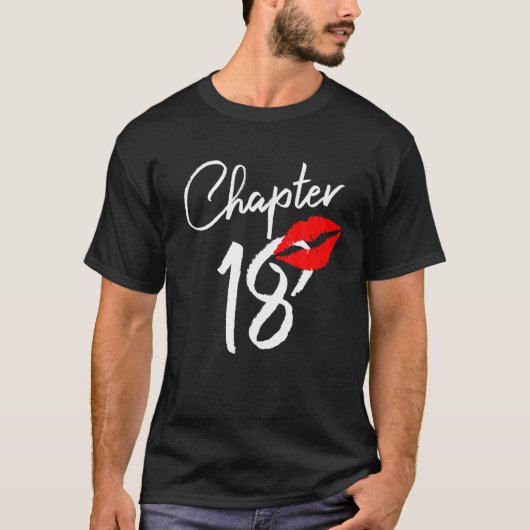 T-shirt Chapitre 18 Ans Cadeaux 18e fête d'anniversaire (Devant)