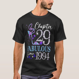 T-shirt Chapitre 29 Fabuleux depuis 1994 29e anniversaire 