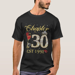 T-shirt Chapitre 30 HNE 1992 30E Anniversaire Don De Te Po