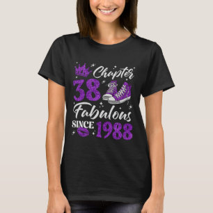 T-shirt Chapitre 38 Fabuleux depuis 1988 38e anniversaire