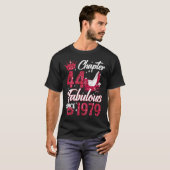 T-shirt Chapitre 44 Fabuleux depuis 1979 44e Anniversaire (Devant entier)