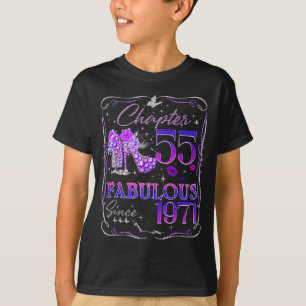 T-shirt Chapitre 55 Fabuleux Depuis 1971 Conception