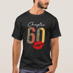 T-shirt Chapitre 60 Années 1961 60E Anniversaire Lèvres Le