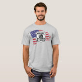 T-shirt Chapitre Bastrop - Drapeau tatoué (Devant entier)