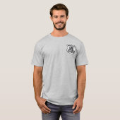 T-shirt Chapitre Brickyard - Logo Drapeaux d'arrivée (Devant entier)