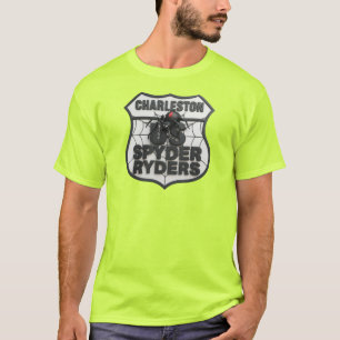 T-shirt Chapitre de Charleston SC - Logo 3D 2 Avant