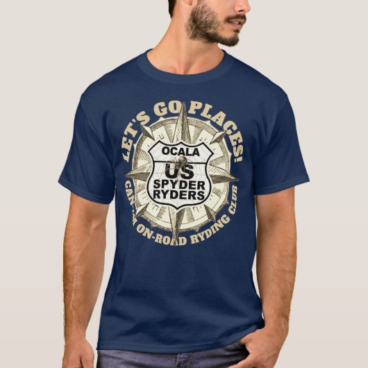 T-shirt Chapitre d'Ocala - Allons-y ! (Devant)