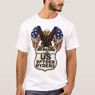 T-shirt Chapitre du centre du Missouri - Logo Eagle 1s