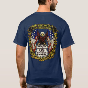 T-shirt Chapitre du centre du Texas - Aigle USA250 2s