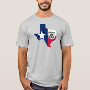 T-shirt Chapitre du Texas central - État Texas RWB