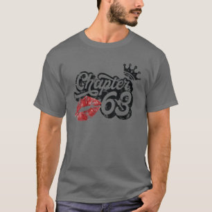T-shirt Chapitre vintage 63 Lèvres Classiques Joyeux Anniv