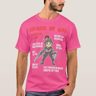 T-shirt Chapitres De La Bible Pour Enfants Mis Sur L'Armur