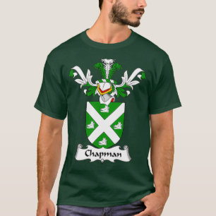 T-shirt Chapman Manteau d'armoiries Famille Crest 1