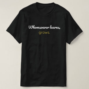 T-shirt Chaque apprenant grandit