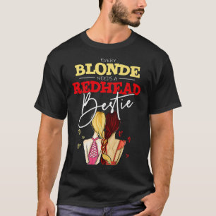 T-shirt Chaque Blonde A Besoin D'Un Bestie BFF Ami À Tête 