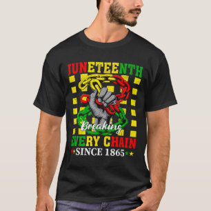 T-shirt Chaque Chaîne Depuis 1865 Femmes Hommes JunetDix F