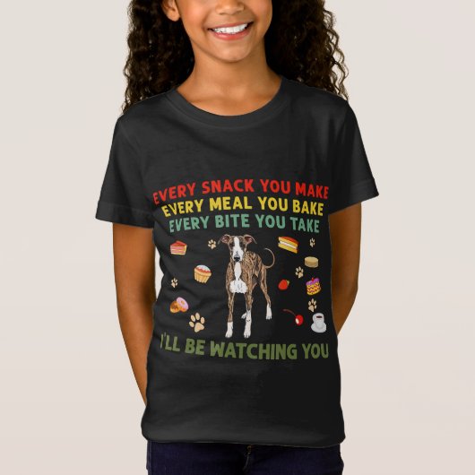 T-Shirt Chaque collation que vous faites chaque repas que (Devant)