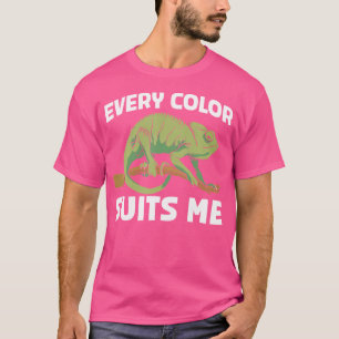 T-shirt Chaque Couleur me convient Chameleon