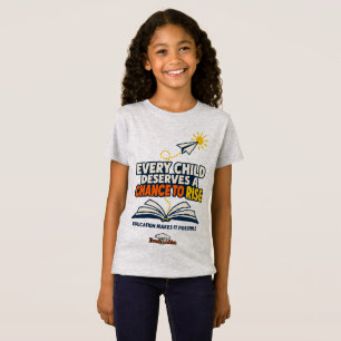 T-Shirt Chaque enfant mérite une chance de s'élever