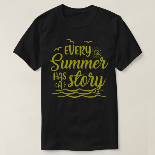 T-shirt chaque été a une histoire 7 (Design devant)