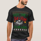 T-shirt Chaque Fois que Bell Ange Obtient Ses Ailes Noël (Devant)
