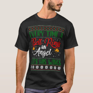 T-shirt Chaque Fois que Bell Ange Obtient Ses Ailes Noël