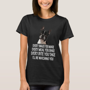 T-shirt Chaque friandise que vous faites Maman bouledogue