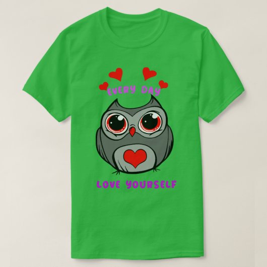 T-shirt Chaque jour Amusez-vous version GG (Design devant)