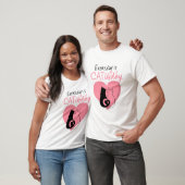 T-shirt Chaque jour est CATurday Love Poster (Unisexe)