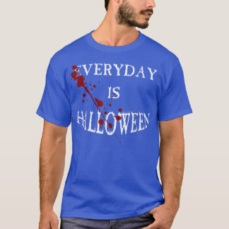 T-shirt Chaque Jour Est Halloween Citrouille Horror 2112