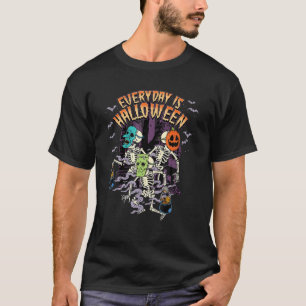 T-shirt Chaque Jour Est Halloween Trick Ou Treat Retro