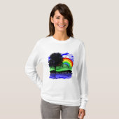 T-shirt Chaque jour est Jour des terres (Devant entier)