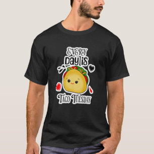 T-shirt Chaque jour est mardi Taco