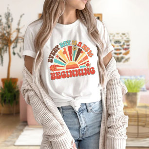 T-shirt Chaque jour est un nouveau début