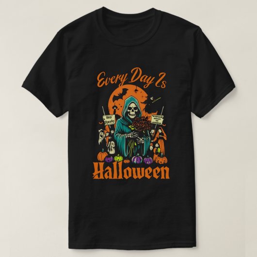 T-shirt Chaque Jour, Halloween (Design devant)