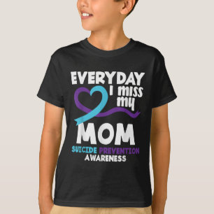 T-shirt Chaque jour, je manque à ma maman Prix de préventi