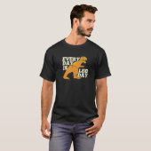 T-shirt Chaque Jour, Jour De La Jambe (Devant entier)