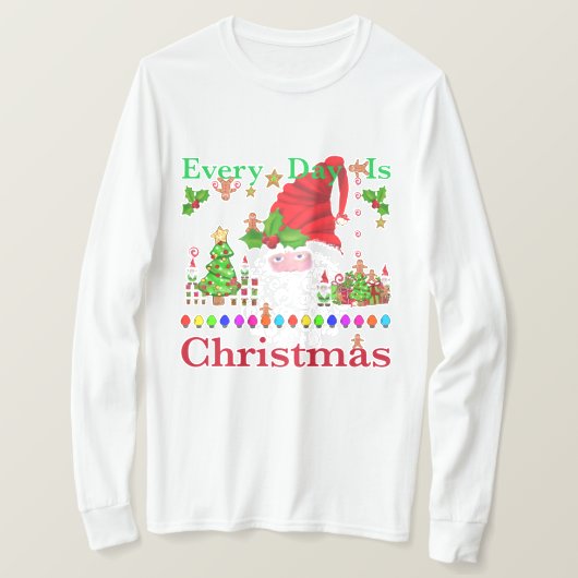 T-shirt Chaque jour, Noël (Design devant)
