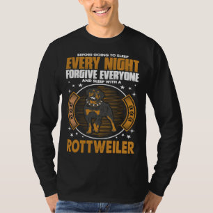 T-shirt Chaque Nuit Pardonnez À Tout Le Monde De Dormir Av