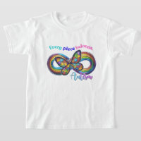 Chaque pièce brille - Autisme papillon Tee