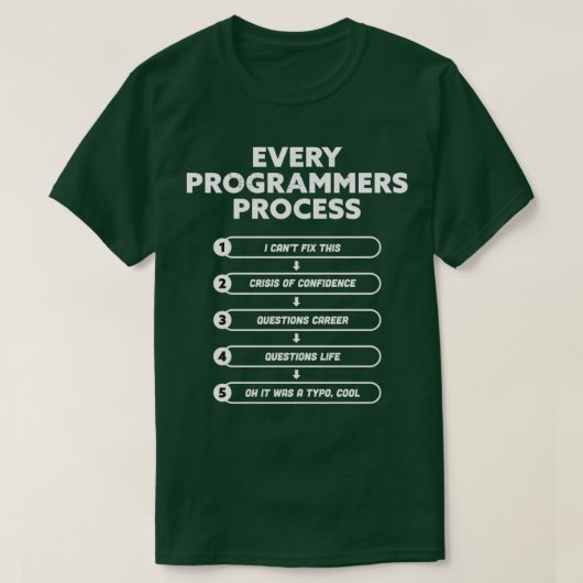 T-shirt Chaque programmeur traite Drôle cadeau pour Coding (Design devant)