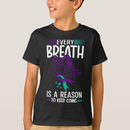 T-shirt Chaque Respiration Est Une Raison Pour Laquelle Un (Devant)