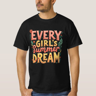 T-shirt Chaque rêve d'été de fille 2